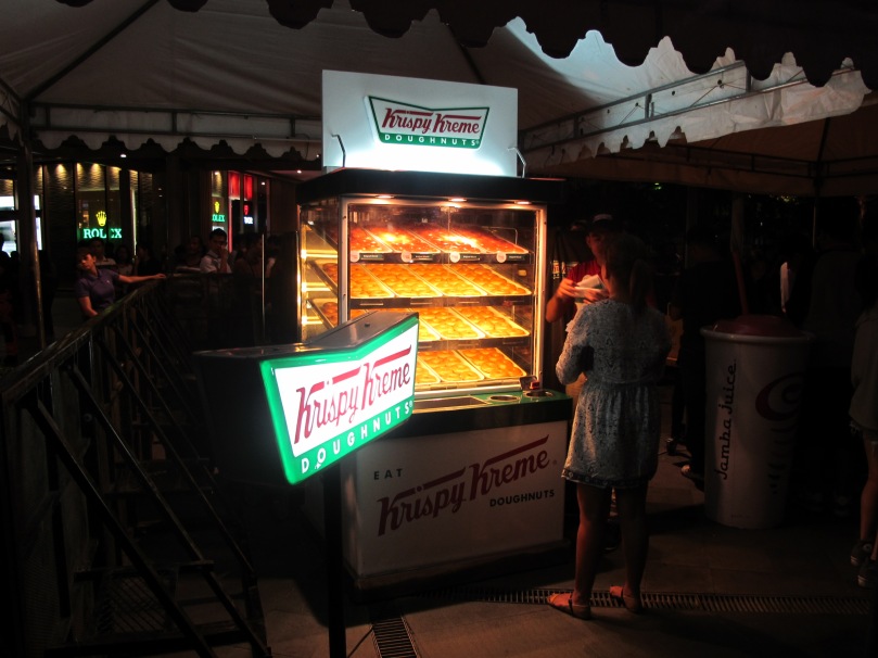 Free Krispy Kreme for the first 800 ticket holders!