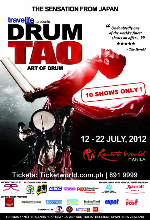 drum-tao-art-of-drum-resorts-world-2012